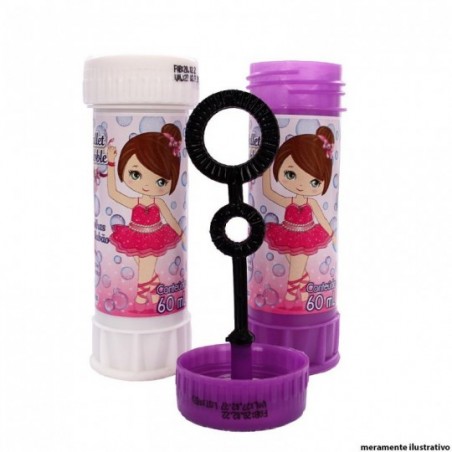 12 Peças Bolhas Sabão Infantil Ballet Bubbles No Atacado