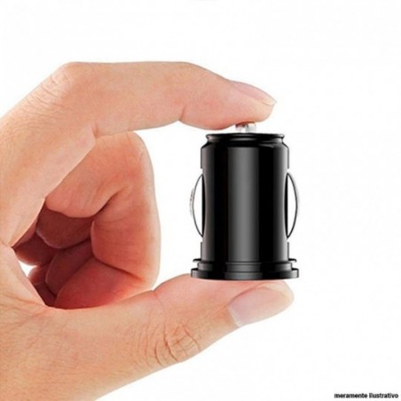 Mini Carregador Veicular Uma Entrada USB 2.A