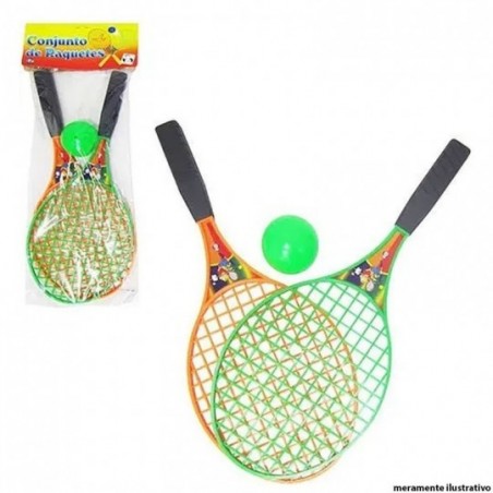 Conjunto De Raquete + Bolinha Brinquedo Infantil