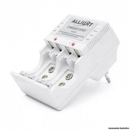 Carregador Pilha Recarregável Para Aa/Aaa/Bateria 9V Bivolt