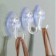 Kit 2 Cabides Ganchos De Parede Com Ventosa