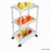 Organizador Vertical Telado Triplo Branco