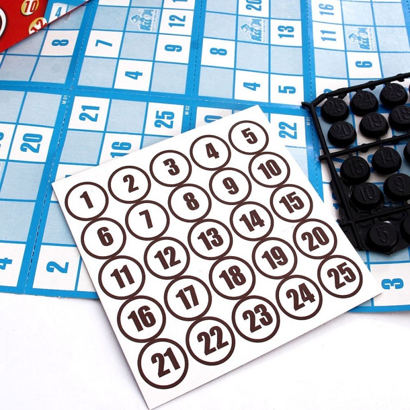 Mini Jogo Bingo Las Vegas Com 10 Cartelas Maser Toys