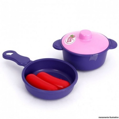 Kit De Cozinha Com 3 Acessórios Brinquedo Infantil Altimar