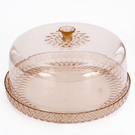 Boleira Torteira Plástica Baixa Glamour 26 cm Plasútil