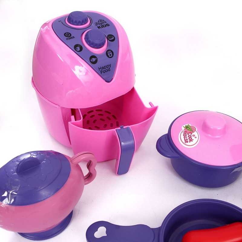 Kit 4 Peças De Cozinha Infantil Brinquedo