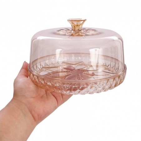 Queijeira Porta Queijo Com Tampa Glamour Plasútil 18 cm