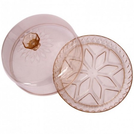 Queijeira Porta Queijo Com Tampa Glamour Plasútil 18 cm