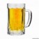 Caneca De Vidro Para Chopp Em Alto Relevo 540ml