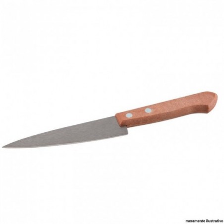 Faca De Cozinha 5" Com Cabo De Madeira Profissional