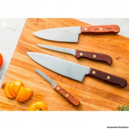 Faca De Cozinha 5" Com Cabo De Madeira Profissional