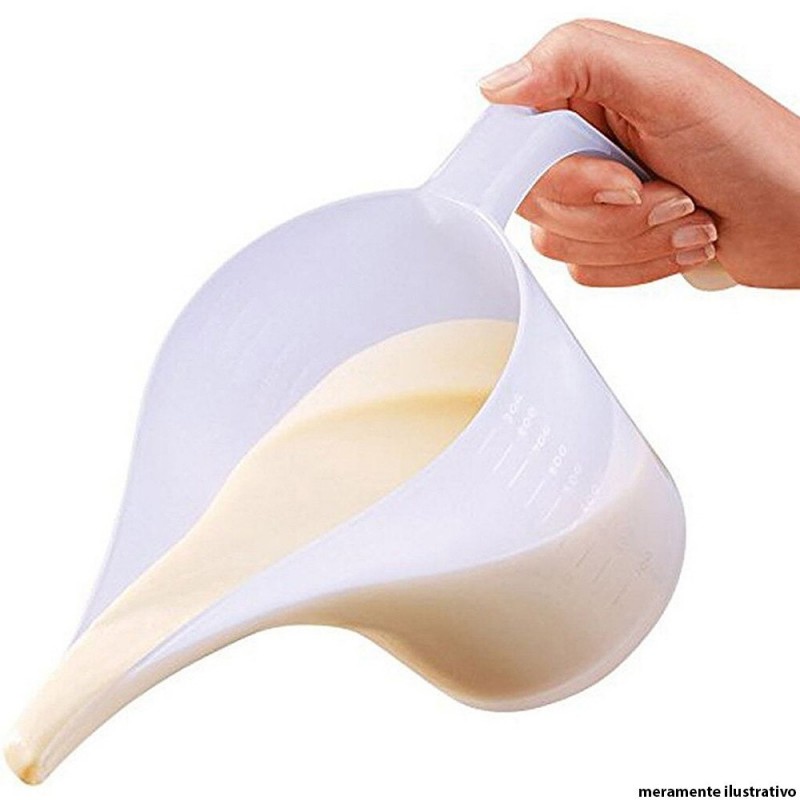 Jarra Plástica Modelo Funil Graduada 800 ml Plasútil