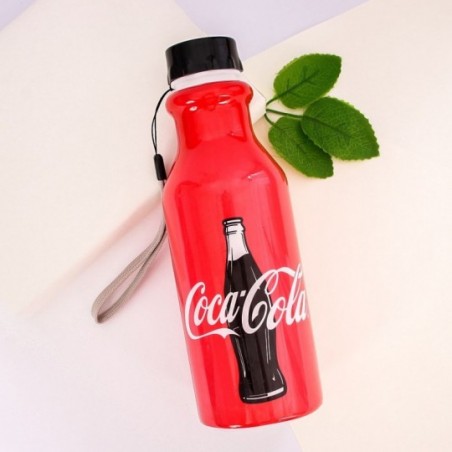 Garrafa Retrô Coca Cola Com Alça De Mão 500ML Plasútil