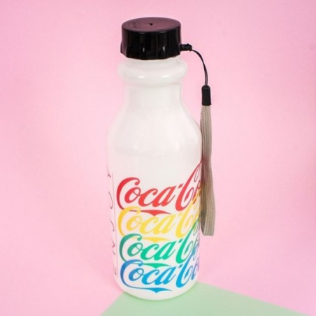 Garrafa Retrô Coca Cola Com Alça De Mão 500ML Plasútil