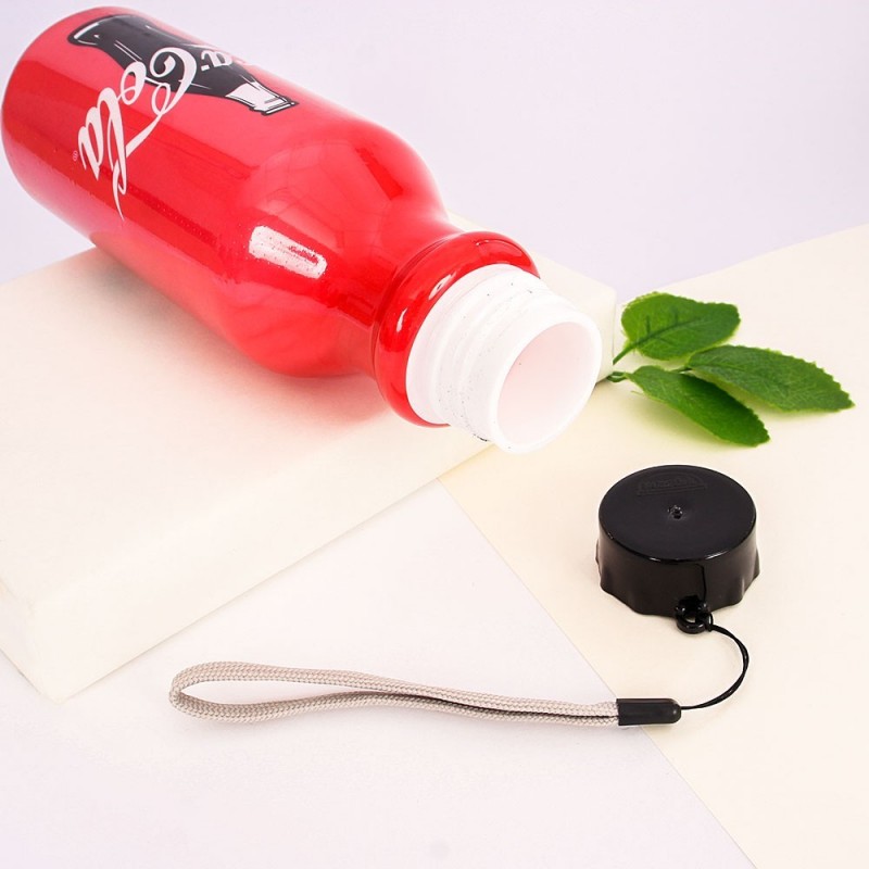 Garrafa Retrô Coca Cola Com Alça De Mão 500ML Plasútil