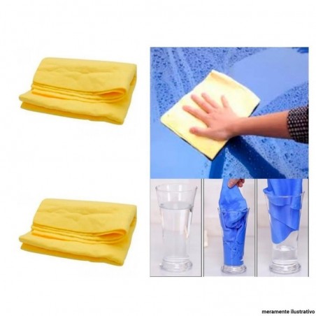 Toalha Enxuga Carro Mágica Clean Cham Alta Absorção