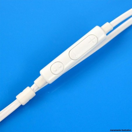 Fone De Ouvido Com Silicone Microfone E Botão De Volume