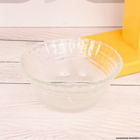 Tigela Bowl Crystal Para Cereais Vidro Barroco Wheaton 10 CM