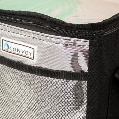 Bolsa De Mão Térmica Marmita Viagem Unissex C/ Bolso Convoy