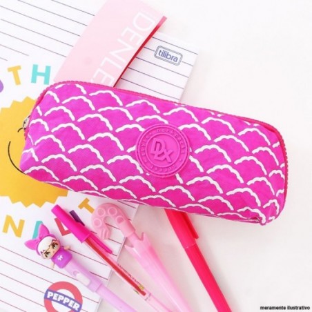 Estojo Escolar Universitário Porta Lápis Feminino Estampado