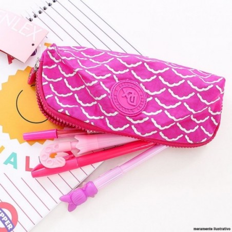 Estojo Escolar Universitário Porta Lápis Feminino Estampado