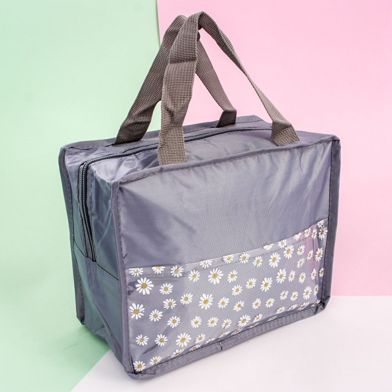 Bolsa Térmica Feminina Estampada Floral C/ Alça Mão
