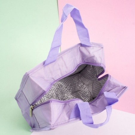 Bolsa Térmica Feminina Estampada Floral C/ Alça Mão