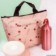 Bolsa Térmica De Mão Feminina Estampada Alça Dupla