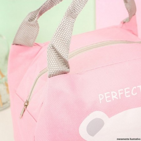 Bolsa De Mão Feminina Térmica Marmita Viagem Estampada