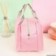 Bolsa De Mão Feminina Térmica Marmita Viagem Estampada