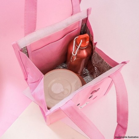 Necessaire Feminina Térmica Estampada C/ Alça De Mão