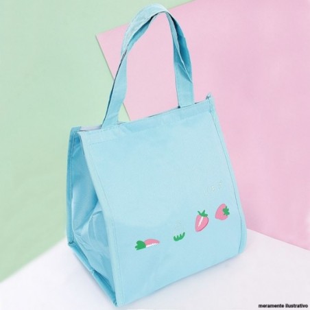Bolsa Mão Térmica Marmita Viagem Unissex Estampada