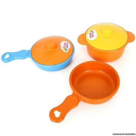 Kit Panelinhas Com 3 Peças De Brinquedo Infantil Altimar