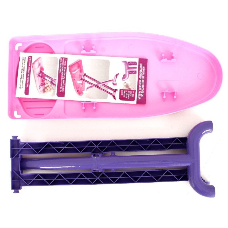 Kit Tábua + Ferro De Passar Infantil Brinquedo