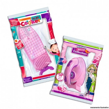 Kit Tábua + Ferro De Passar Infantil Brinquedo