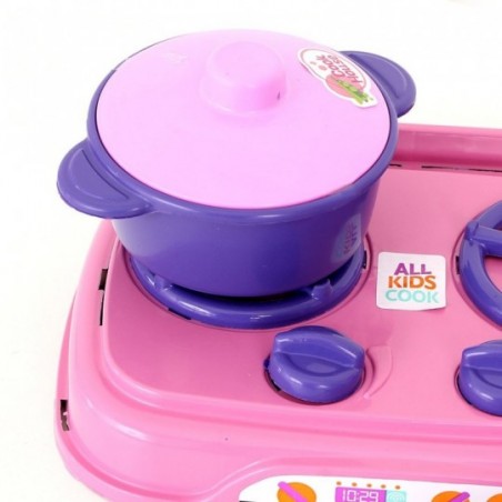Kit Brincando De Cozinha Jarra Fogão E Acessórios Infantil