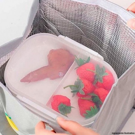 Bolsa Mão Térmica Marmita Viagem Unissex Estampada