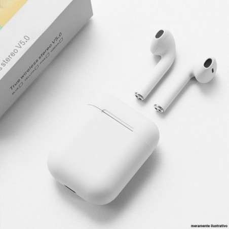 Fone De Ouvido Sem Fio Bluetooth Wireless Stereo Touch I12