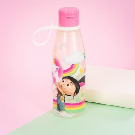 Garrafa Squeeze Agnes Alça Mão 530 ml C/ Tampa Plasútil