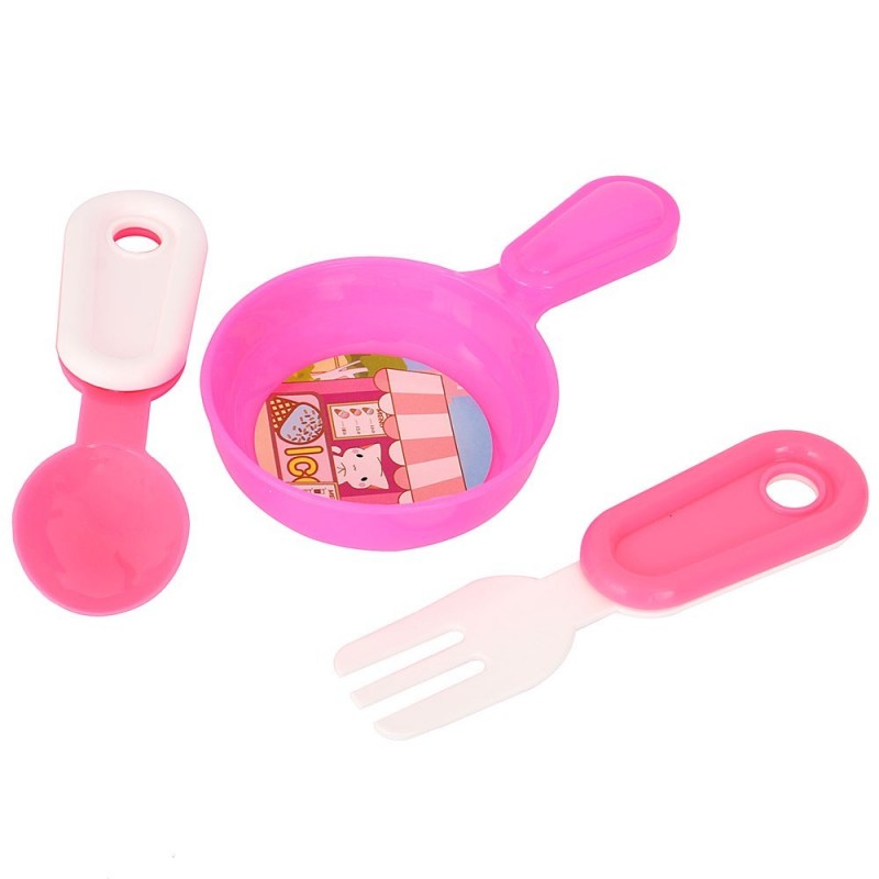 Kit De Cozinha Brinquedo Infantil Com 3 Peças