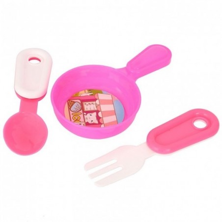 Kit De Cozinha Brinquedo Infantil Com 3 Peças