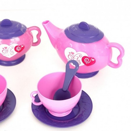 Kit Meu Café Com Cafeteira Chaleira E Acessórios Infantil
