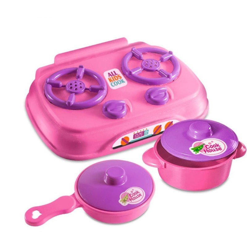 Kit Mini Cooker Com 3 Peças Brinquedo Infantil Zuca Toys