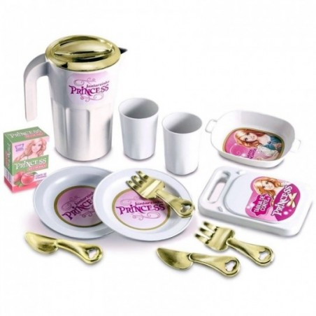 Kit Jantarzinho Das Princesas 12 Peças Infantil Zuca Toys