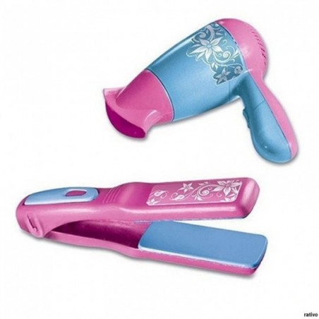 Kit Infantil Secador E Chapinha Rosa Altimar