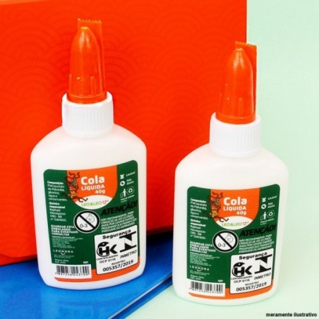 Kit 12 Colas Liquidas 40 G Cada Leo E Leo No Atacado