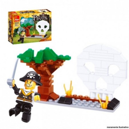Blocos Montar Piratas Modelos Variados Infantil No Atacado