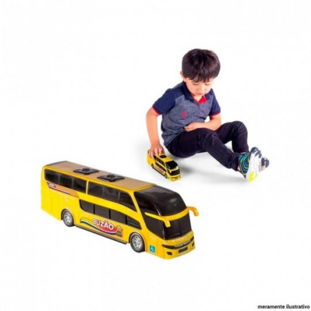 Mini Buzão Infantil Colorido Roda Livre