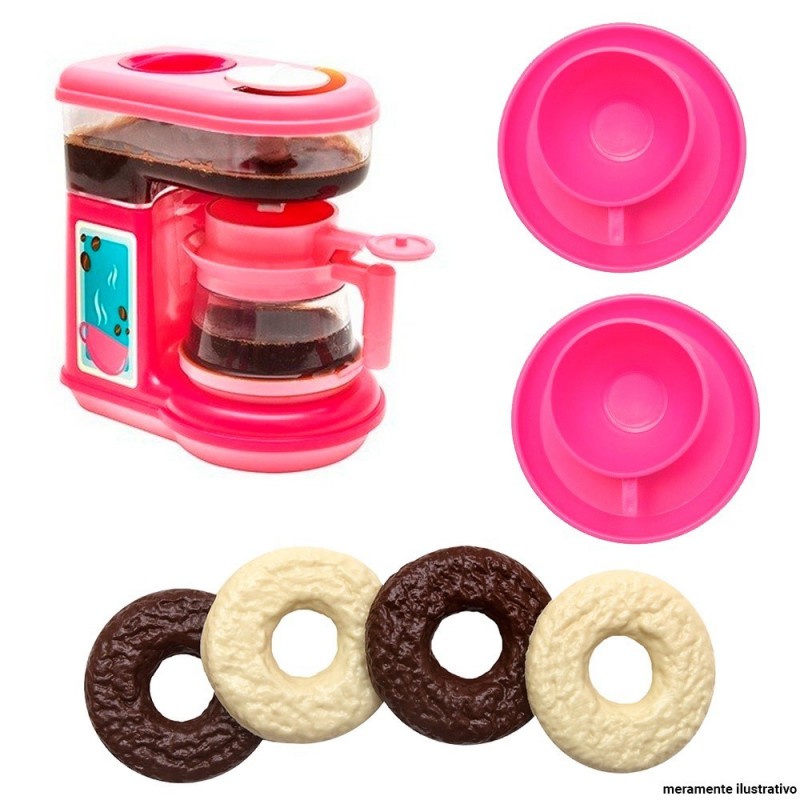 Kit Coffee Shop Com Cafeteira Infantil