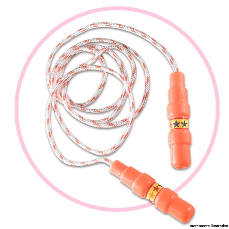 Corda Pular Colorida 2 M  Brinquedo Infantil